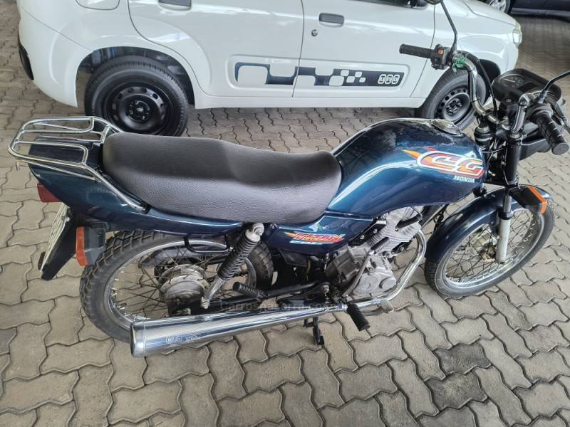 HONDA - CG 125 - 1998/1998 - Azul - R$ 8.500,00